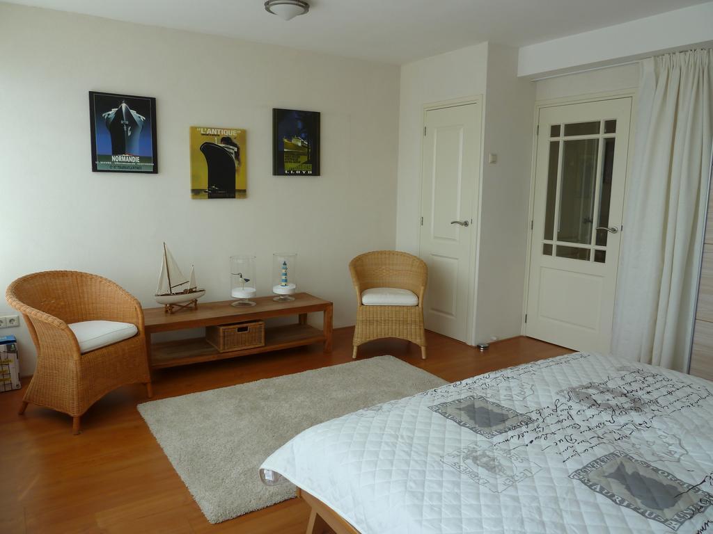Appartement "Zicht Op De Vuurtoren" 노르트베이크 객실 사진